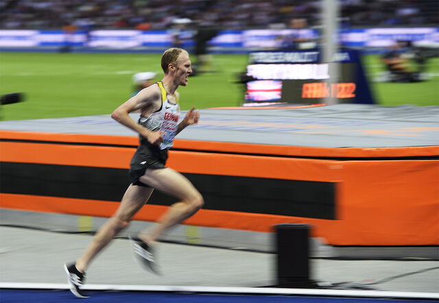 Richard Ringer har hatt en strålende vårsesong med pers på både halvmaraton (1.01.33) og maraton (2.08.49). Med stor sannsynlighet vil han løpe maratonløpet i OL for Tyskland. (Foto: Bjørn Johannessen)
