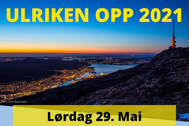 På lørdag går årets utgave av motbakkeløpet Ulriken Opp.