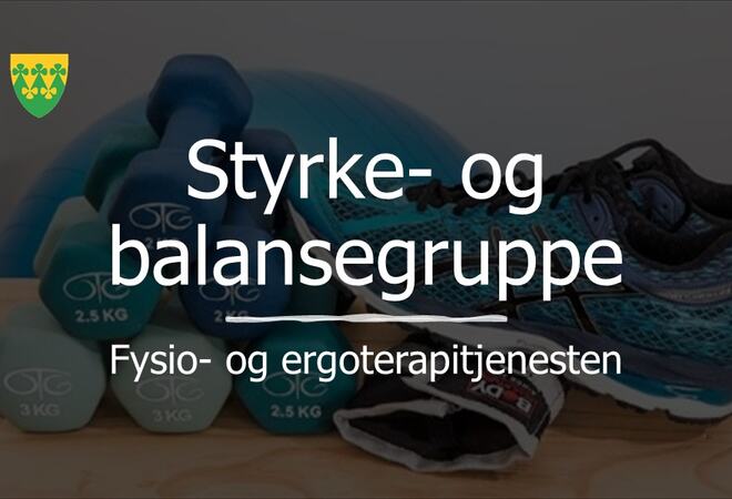 Styrke- og balansegruppe - Fysio-ergoterapitjenesten Rakkestad kommune