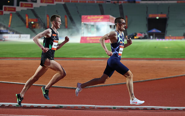 Narve Gilje Nordås og Henrik Ingebrigtsen løp fortere enn de noen gang før har gjort på henholdsvis 1500 og 5000 m. (Arkivfoto: Samuel Hafsahl)