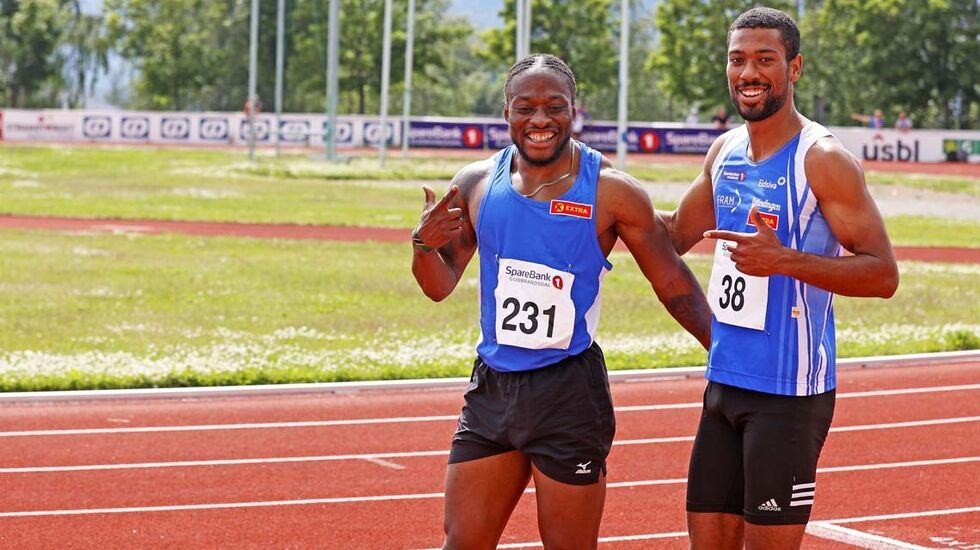 Det var mange høydepunkter under Midtsommerstevnet, ett av de var finalen på 100 meter menn der store deler av norgeseliten stilte opp. Vinner ble Jonathan Quarcoo fra FIK Orion (38) med tiden 10,25 foran Salum Ageze Kashafali fra Norna Salhus IL (231).
