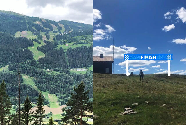 31. juli arrangeres første utgave av Kvitfjell Opp. Det krevende motbakkeløpet går opp utfortraseen som ble brukt i OL-94 og World Cup. (Alle foto: arrangøren)