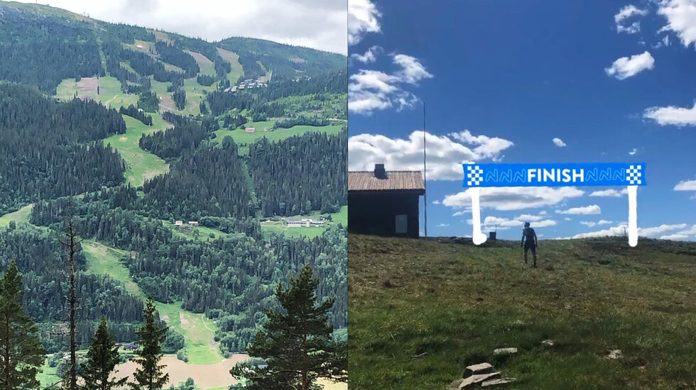 31. juli arrangeres første utgave av Kvitfjell Opp. Det krevende motbakkeløpet går opp utfortraseen som ble brukt i OL-94 og World Cup. (Alle foto: arrangøren)