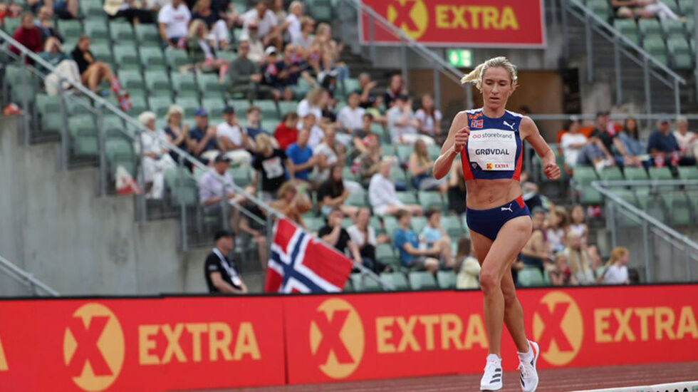 Karoline Bjerkeli Grøvdal har satt mange perser i år, og nå var hun tilbake i godt slag etter nedturen i OL. (Arkivfoto: Samuel Hafsahl) 
