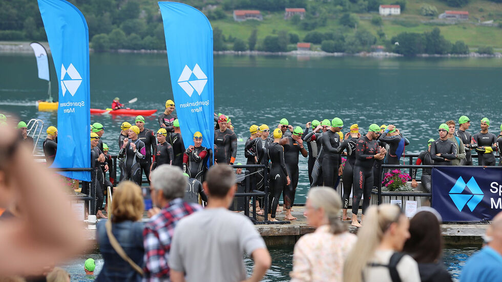 Trollveggen Triathlon var fulltegnet, og ble arrangert for 12. gang denne helgen. (Foto: Kjell Peder Gyldenskog)