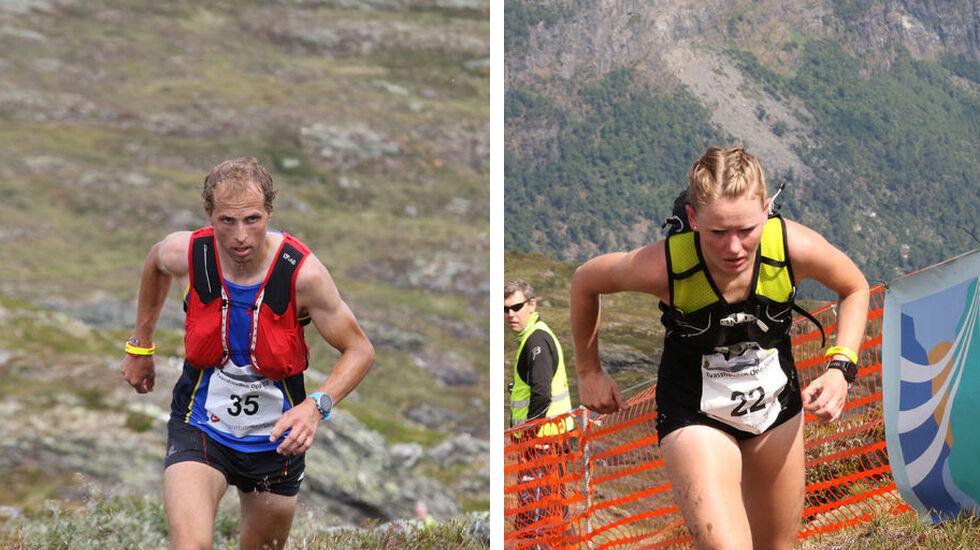 Thorbjørn Ludvigsen og Karoline Holsen Kyte fra Kvasshovden Opp 2018