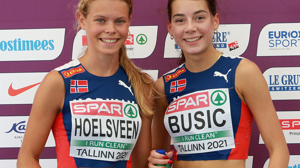 Malin Hoelsveen kvalifiserte seg på tid til finalen på 1500 m, mens Sara Busic vant sitt forsøksheat. I tillegg gikk Ingeborg Østgård videre til finalen etter å ha kommet på 3. plass i sitt heat. (Foto: Kjell Vigestad)