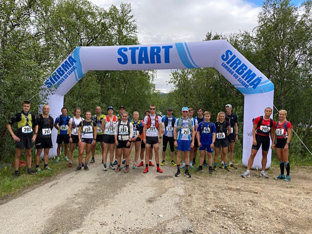 Like før start i årets løp. (Foto: Arrangør)