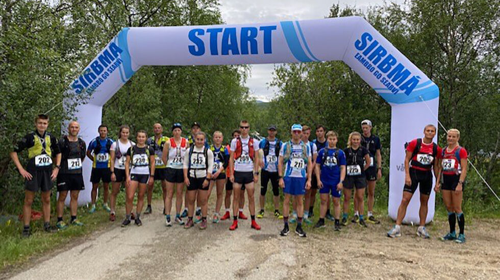 Like før start i årets løp. (Foto: Arrangør)