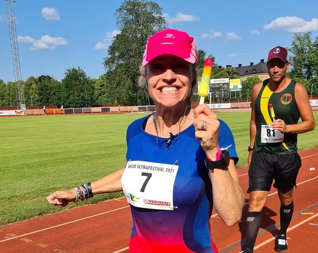 Therese Falk elsker 24-timersløp - og is! (Foto: Daniel Westergren)