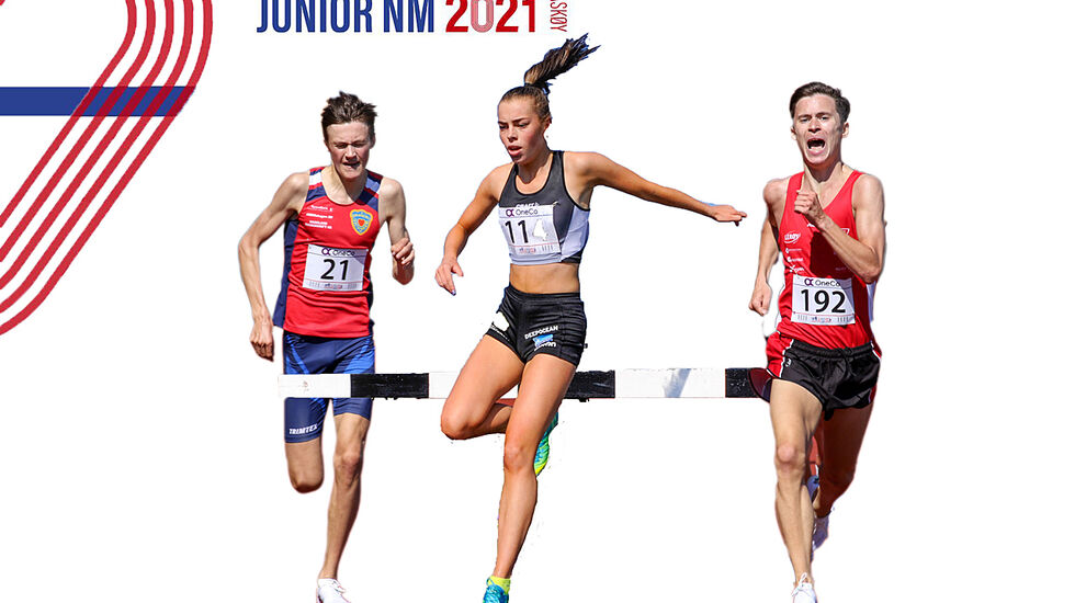 Noen av dem som var påmeldt til årets junior-NM: Magnus Tuv Myhre, Kristine Alne og Magnus Gjerstad. (Fotomontasje Arne Dag Myking) 