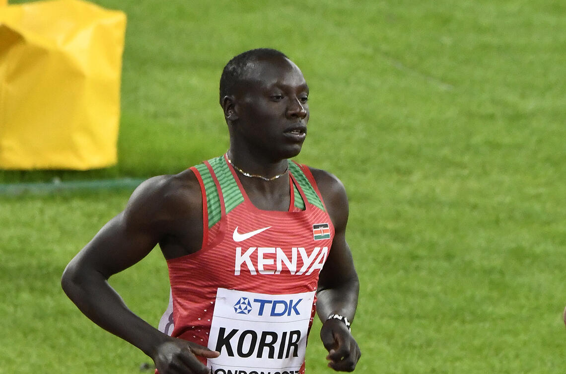 Emmanuel Korir leverte et taktisk godt løp og sikra seg OL-gullet på 800 m. (Arkivfoto: Bjørn Johannessen)
