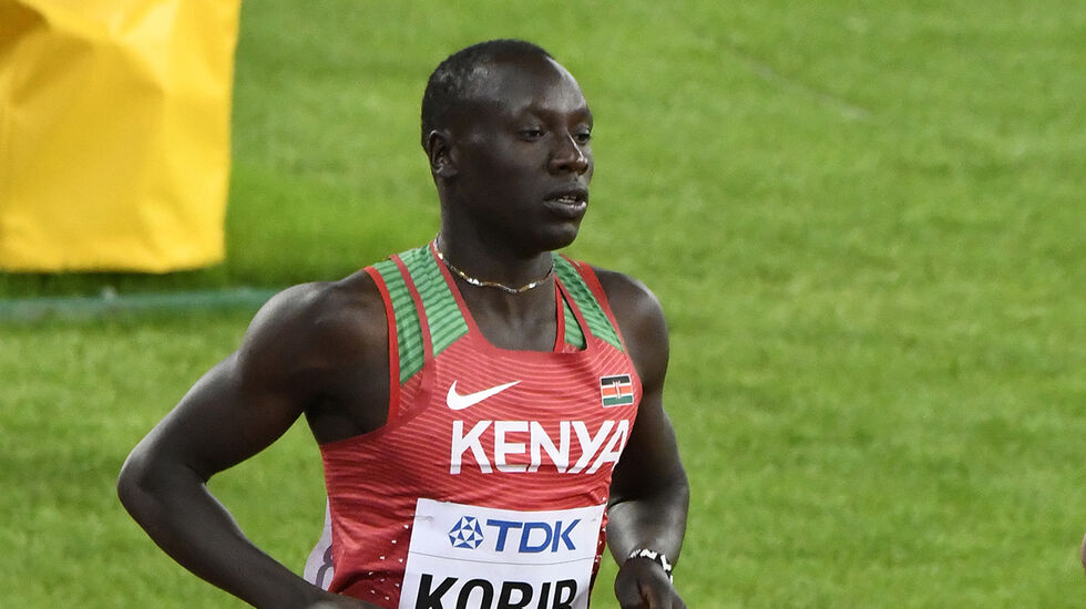 Emmanuel Korir leverte et taktisk godt løp og sikra seg OL-gullet på 800 m. (Arkivfoto: Bjørn Johannessen) 