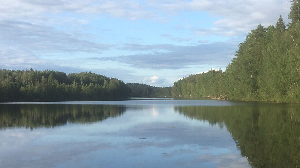 Borredalsvannet hvor Borredalen Rundt går. (Foto: arrangøren)