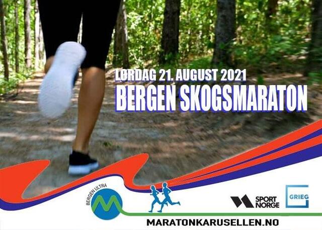 Bergen Skogsmaraton går i Hordnesskogen 21. august