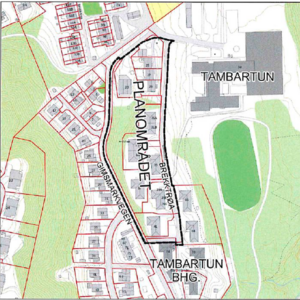 Bilde viser planavgrensningen