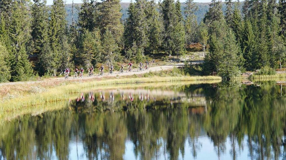 Birkebeinerne håper på slike forhold som under den nedskalerte sykkelfestivalen i fjor. (Foto: Birken)