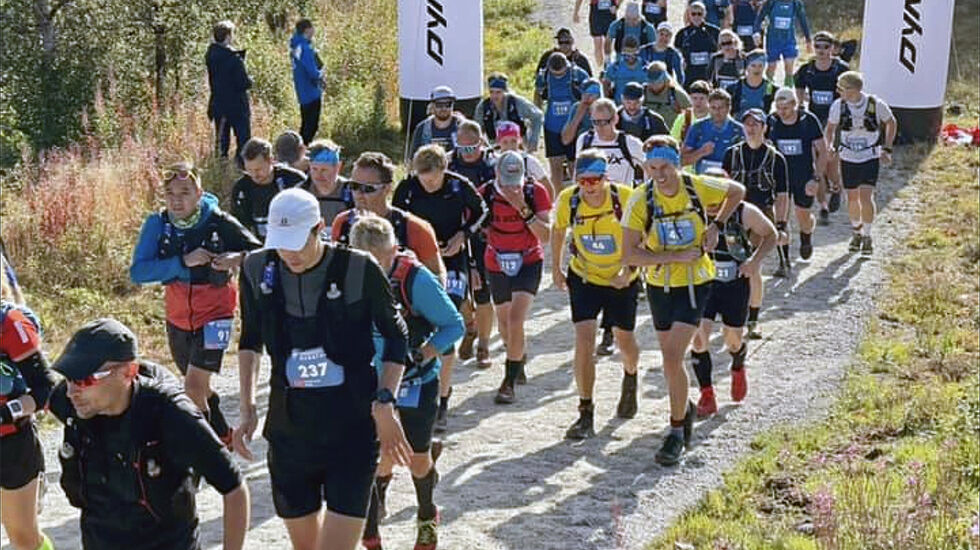 Hardangervidda Marathon er ikke et hvilket som helst maraton. Dette er beintøft! (Arrangørfoto)