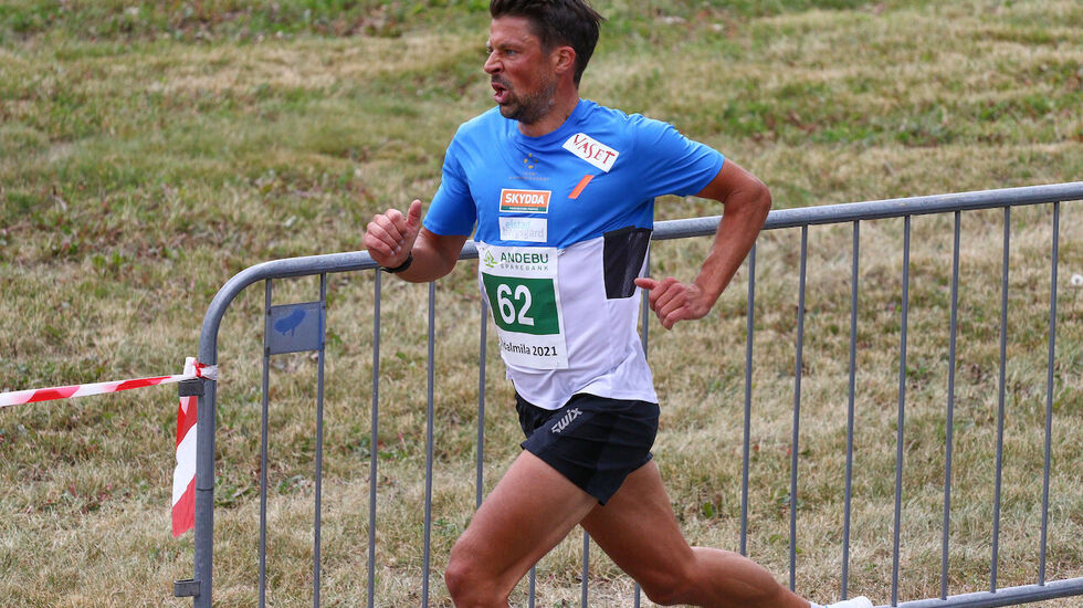 Nils Ingar Aadne løp en god 10-kilometer i den 43. utgaven av Kodalmila i helgen. (Foto: Torstein Flåm)