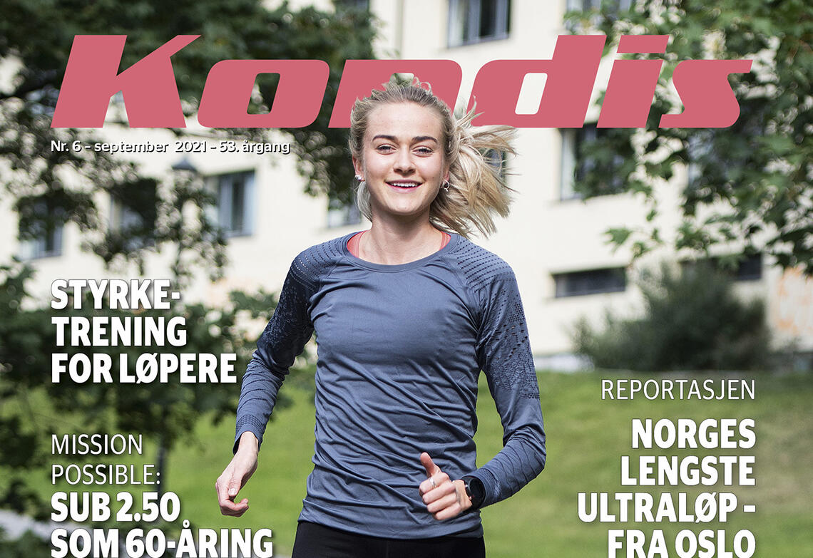 Amalie Sæten trener målbevisst for å utvikle seg som løper, både fysisk og taktisk. (Foto: Bjørn Johannessen) 