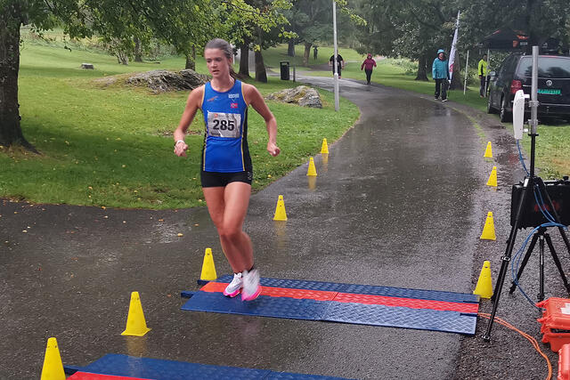 Ine Birgitte Nyhus vinner kvinneklassen. (Alle foto: Christian Jensen)