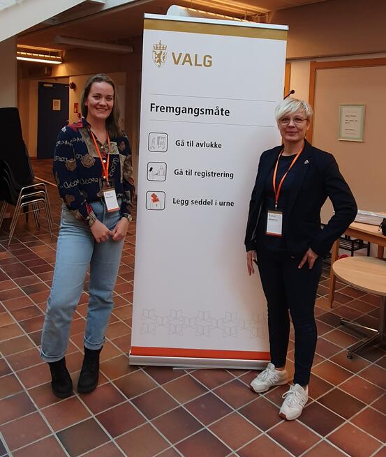 Valgfunksjonærene i Porsanger kommune er godt fornøyde med årets forhåndsstemming