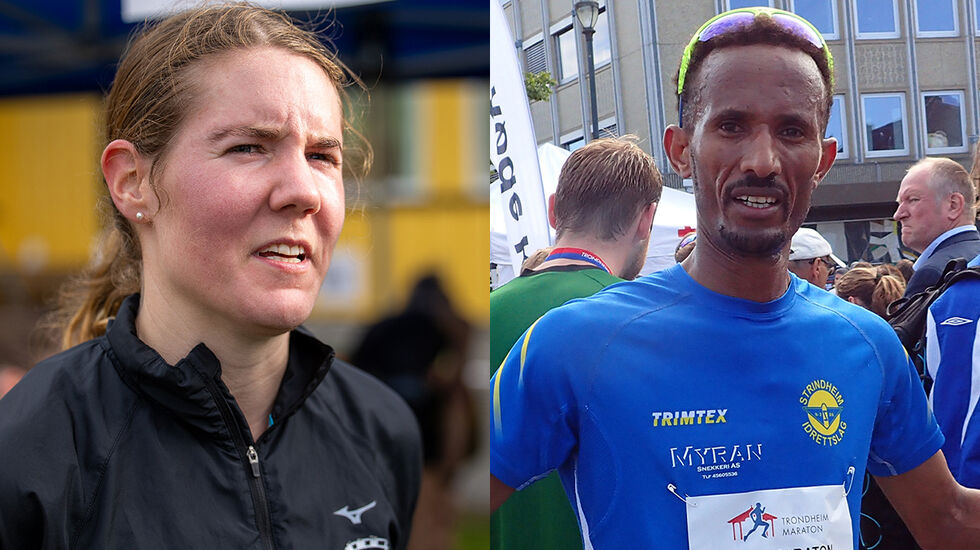 Maria Sagnes Wågan løp inn til 14. plass og Ebrahim Abdulaziz til 18. plass totalt i årets Berlin Marathon. (Arkivfoto: Samuel Hafsahl og Marianne Røhme) 