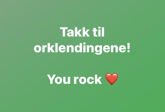 You rock