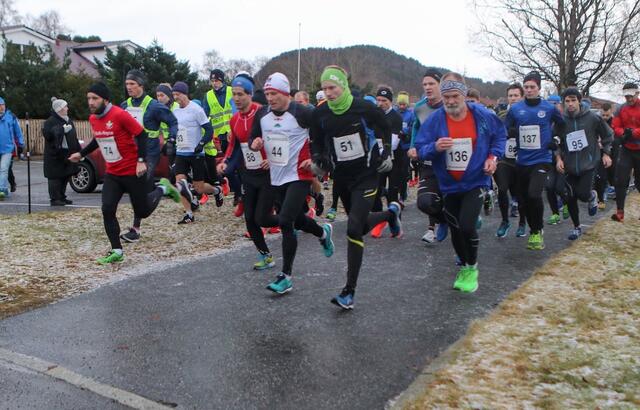 Starten på halvmaraton i 2019