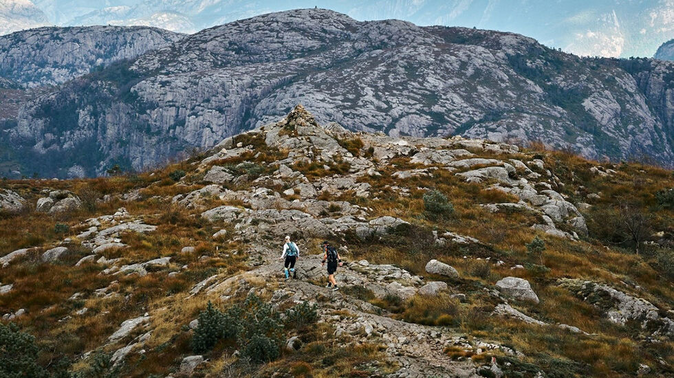 Sandnes Ultratrail bød på en vakker og utfordrende trasé. (Foto: Sebastian Mamaj, @smamaj) 