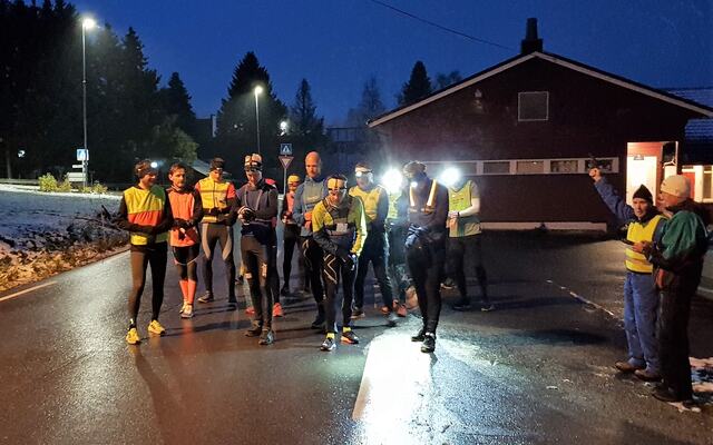 Det første startskuddet i fjorårets sesong. (Foto: Stein Arne Negård)