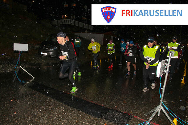 Fra åpningsløpet i fjorårets sesong i Frikarusellen.