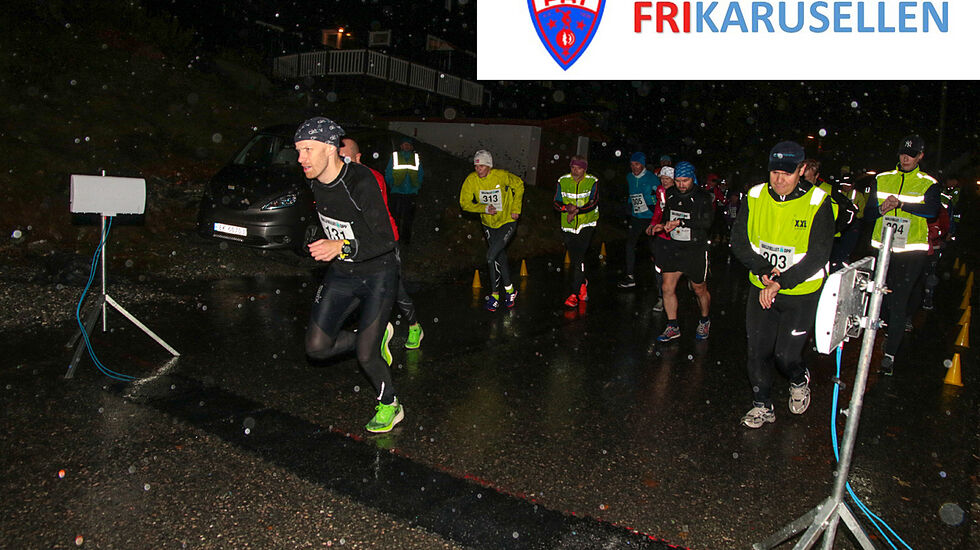 Fra åpningsløpet i fjorårets sesong i Frikarusellen.