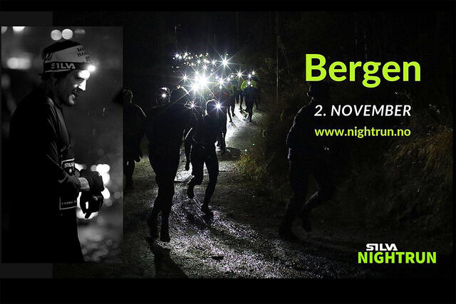 Silva Nightrun tilbyr igjen et mørkeløp på Fløyen.