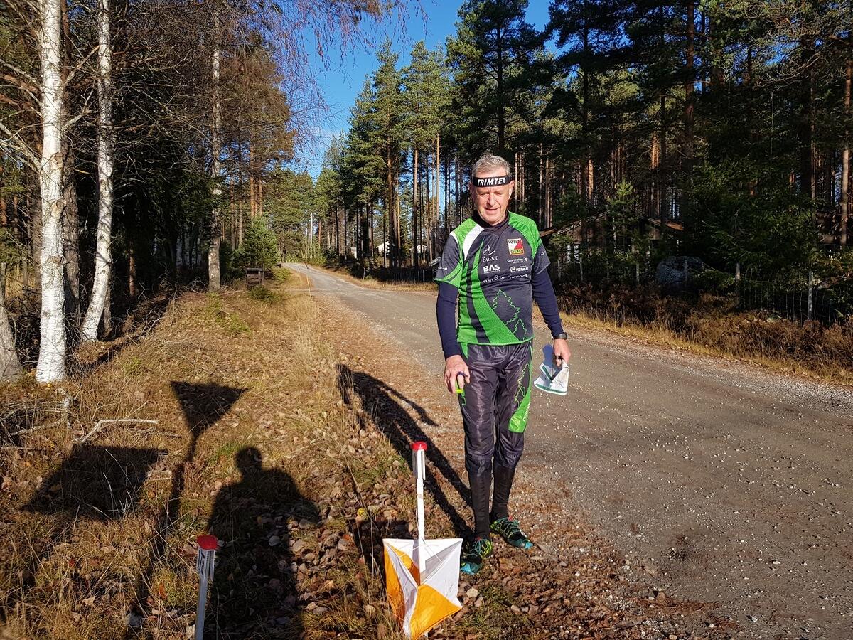 Odd Arne Blystad mot mål