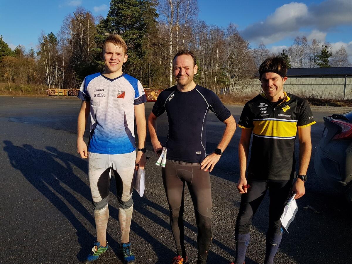 Ove Haugereid vant Hulder herrer (i midten) Vegard Ølstad Dalberg (t
