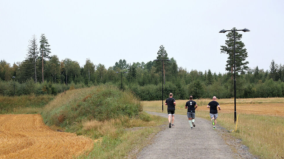 Løping kan være så enkelt som å dra ut på en god turvei, alene eller sammen med noen kamerater, en fin høstdag. (Foto: Marianne Røhme)