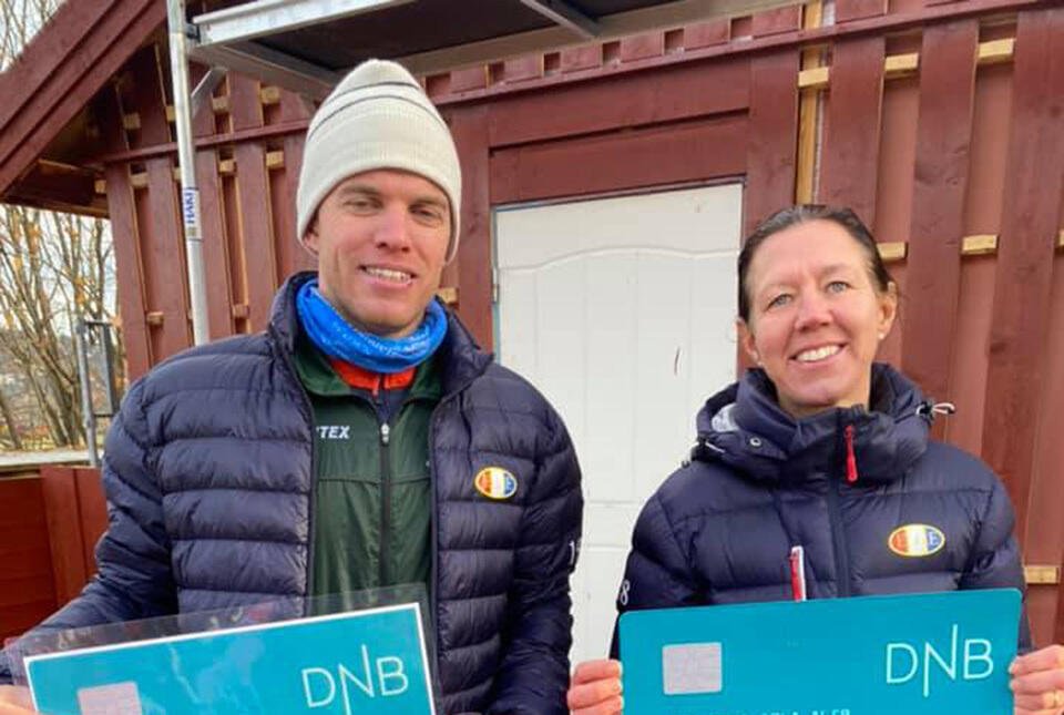 Didrik Smith og Annica Hernes vant Mærraskallen 2021. (Foto: arrangøren)