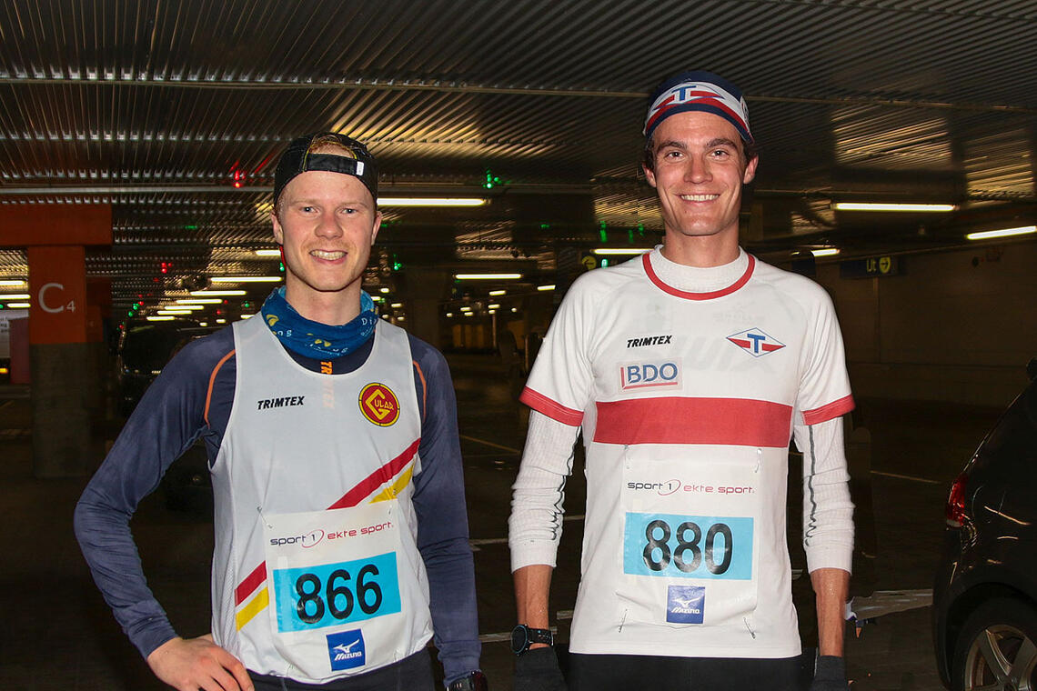 Eivind Wikshåland og Karl Fremstad har nå sikret seg løyperekordene i Åsane Løpskarusell. (Alle foto: Arne Dag Myking)