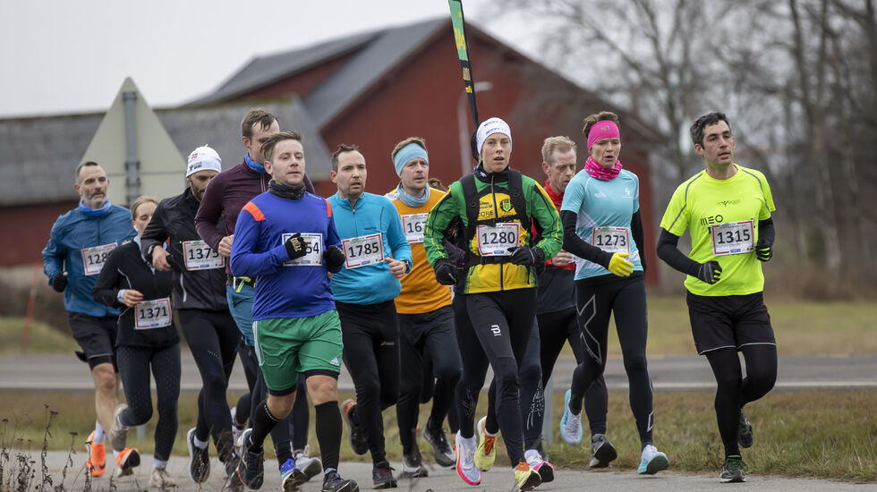 Jessheim Vintermaraton bruker å by på fartsholdere, og i år ligger det også an til varmegrader og bare løyper. (Foto: Bjørn Hytjanstorp)