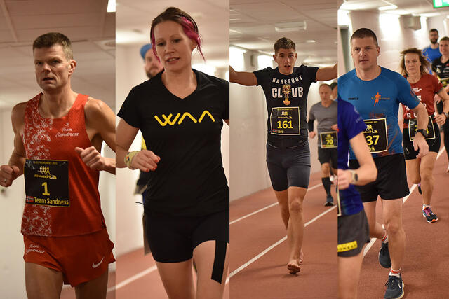 Det er et eget liv som nå utspilles på innendørsbanen på Bislett. (Foto: Ernestas Ražukienė)