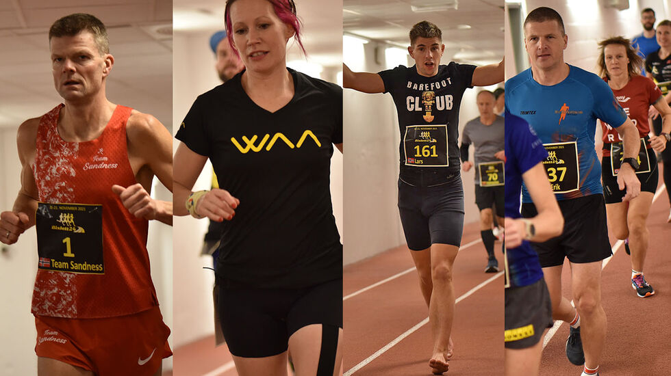 Det er et eget liv som nå utspilles på innendørsbanen på Bislett. (Foto: Ernestas Ražukienė)