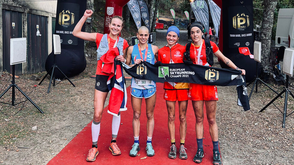 Sylvia Nordskar var like bak de tre som havnet på premiepallen: Fabiola Conti, Patricia Pineda Cornejo og Mireia Torres. En fra Spania og to fra Italia. Og Sylvia fra Norge.