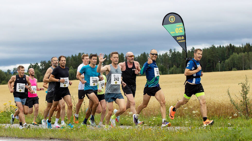 Med eller uten hjelp av fartsholdere er det ikke så få løpere har satt personlige rekorder i de ulike utgavene av Rekordløpet. (Foto: Bjørn Hytjanstorp)