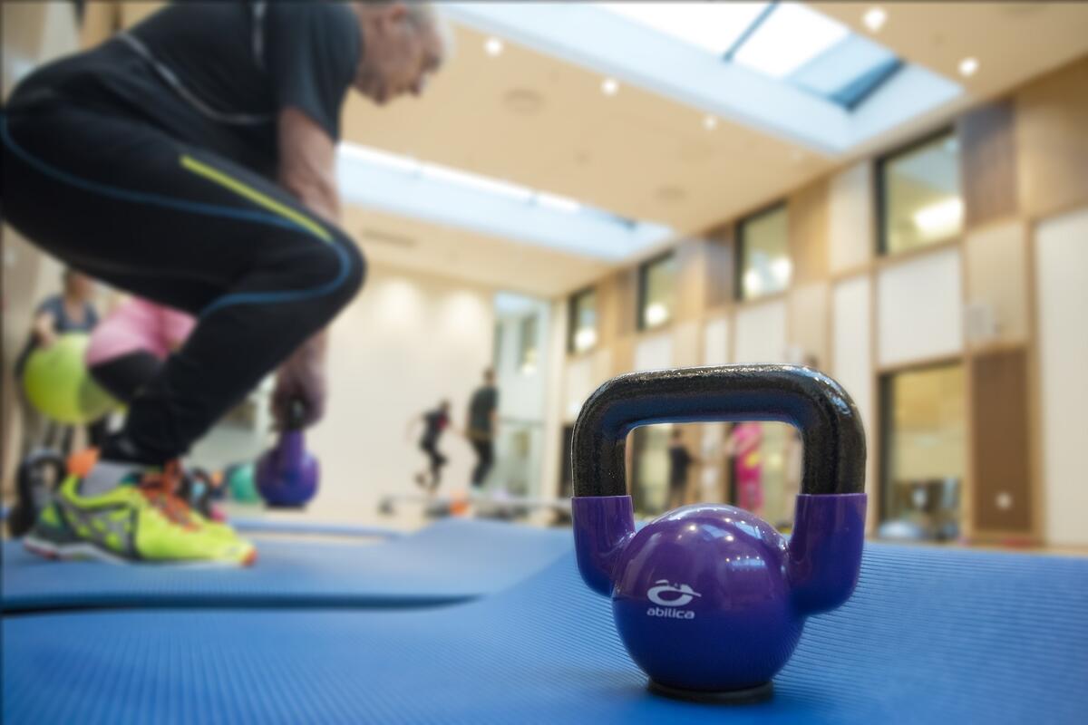 Treningssal ved rehabilitering Vest