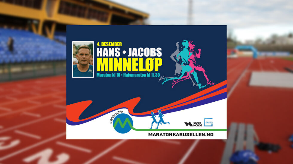Hans Jacobs Minneløp blir årets siste løp i Maratonkarusellen i Bergen.