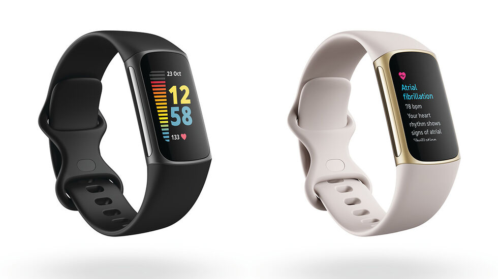 Fitbit Charge 5 er liten og nett og inkluderer alle funksjoner man forventer av et aktivitetsarmbånd. (Foto: Fitbit)