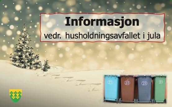 Informasjon vedr. husholdningsavfall for jula - Rakkestad kommune