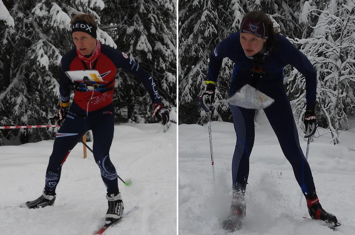 Vinnere av H21 Audun Heimdal og D21 Anna Ulvensøen.