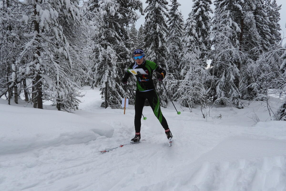 Evine Westli Andersen, Løten O-lag nr. 2 D21.